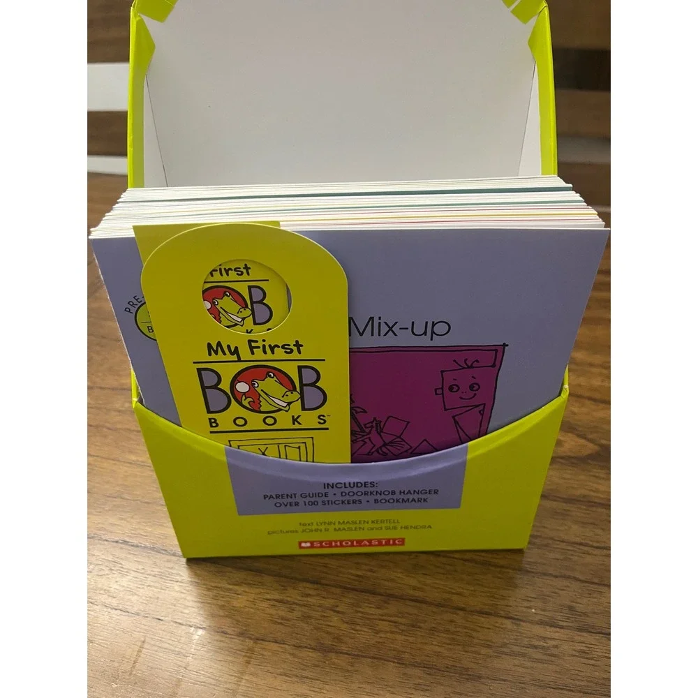 Scholastic My First Bob Books Pre-Reader Collection Alphabet 24 Book Set Boxed